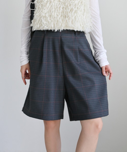 セール】チェック柄ハーフパンツ（その他パンツ）｜select MOCA