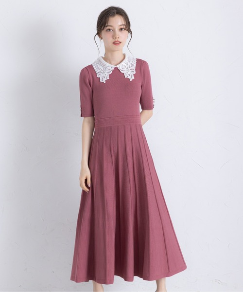 ショートプリーツニットワンピース ZARAショートプリーツニットワンピース - メルカリ
