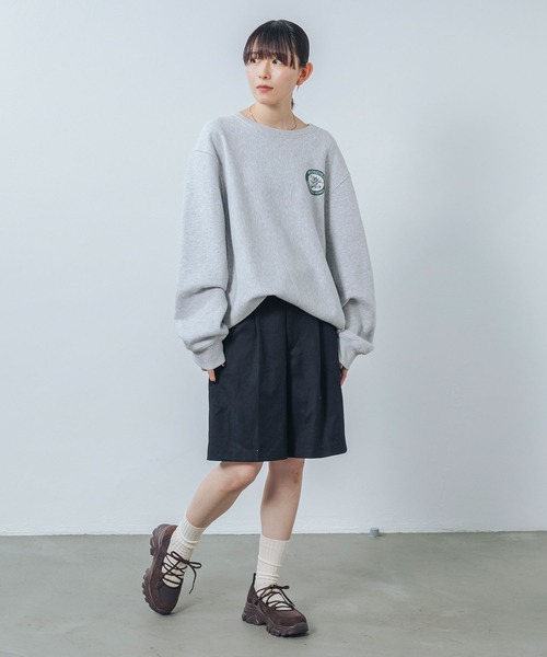 EVOL（イーボル）の「【S-LLサイズ展開・軽量】クロスレースアップスニーカー IZ5850（スニーカー・レディース・ブラウン/ブラック・LL/S/M/L）」の9枚目の写真