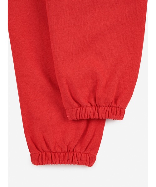BOBO CHOSES(ボボショーズ)の「Curve Bobo Choses jogging pants(スウェットパンツ・キッズ・レッド・2-3YEAR/4-5YEAR/6-7YEAR/8-9y/10-11y/12-13y)」の3枚目の写真