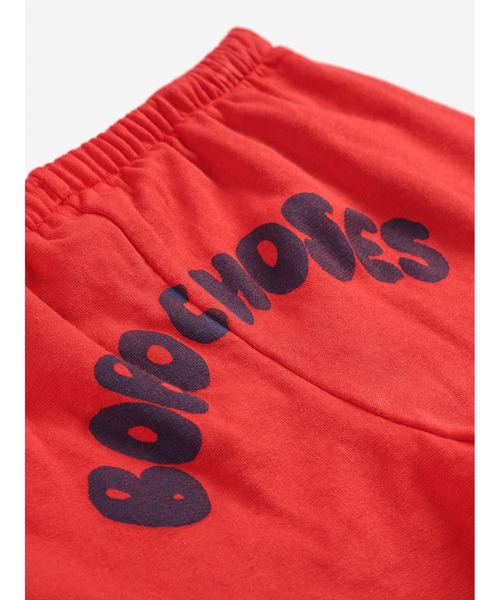 BOBO CHOSES(ボボショーズ)の「Curve Bobo Choses jogging pants(スウェットパンツ・キッズ・レッド・2-3YEAR/4-5YEAR/6-7YEAR/8-9y/10-11y/12-13y)」の5枚目の写真