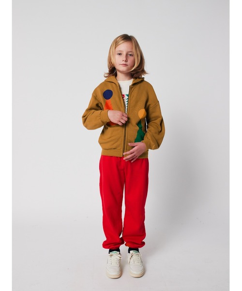 BOBO CHOSES(ボボショーズ)の「Curve Bobo Choses jogging pants(スウェットパンツ・キッズ・レッド・2-3YEAR/4-5YEAR/6-7YEAR/8-9y/10-11y/12-13y)」の6枚目の写真