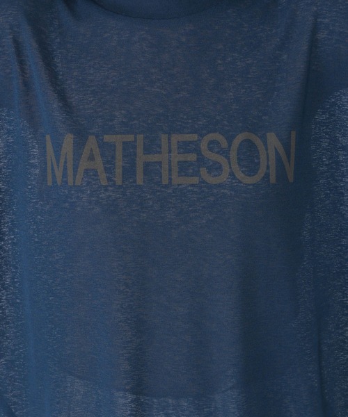 studio CLIP(スタディオクリップ)の「梨地シアーロゴTシャツ(Tシャツ/カットソー・レディース・カーキ/ネイビー/ダークグレー・FREE)」の16枚目の写真