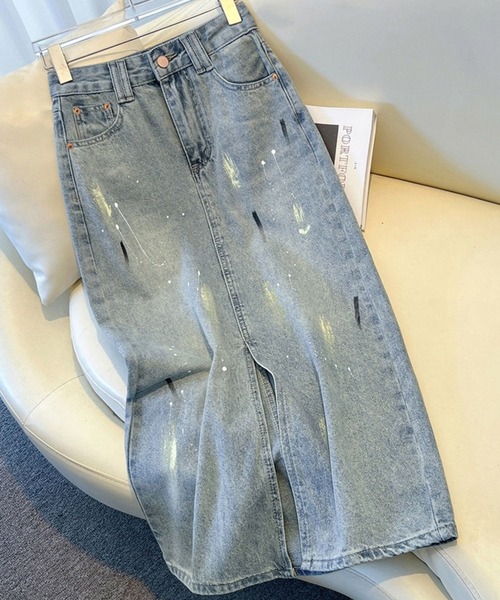 ﾌﾛﾝﾄｽﾘｯﾄｳｫｯｼｭ加工ﾍﾟｲﾝﾄﾛﾝｸﾞｽｶｰﾄ