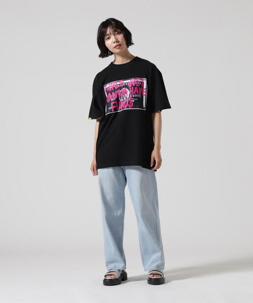 STUD MUFFIN（スタッドマフィン）の「STUD MUFFIN/スタッドマフィン/GURIS JUST... SS TEE（Tシャツ/カットソー・メンズ・ブラック/ホワイト・2/3/4）」の4枚目の写真