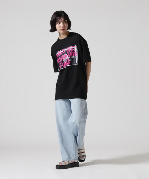 STUD MUFFIN（スタッドマフィン）の「STUD MUFFIN/スタッドマフィン/GURIS JUST... SS TEE（Tシャツ/カットソー・メンズ・ブラック/ホワイト・2/3/4）」の5枚目の写真