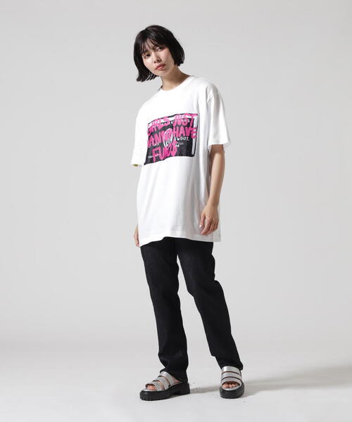 STUD MUFFIN（スタッドマフィン）の「STUD MUFFIN/スタッドマフィン/GURIS JUST... SS TEE（Tシャツ/カットソー・メンズ・ブラック/ホワイト・2/3/4）」の16枚目の写真