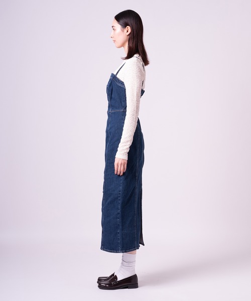 Levi's(リーバイス)の「Levi's/リーバイス シームビスチェドレス(ワンピース・レディース・インディゴブルー・XS/M/S)」の2枚目の写真