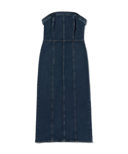 Levi's(リーバイス)の「Levi's/リーバイス シームビスチェドレス(ワンピース・レディース・インディゴブルー・XS/M/S)」の13枚目の写真