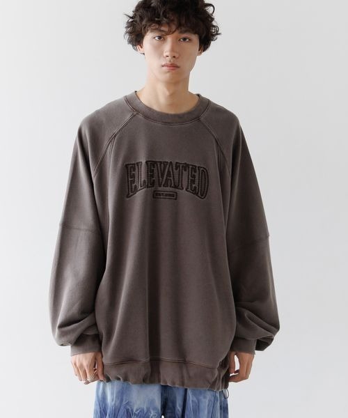 PBLIM(ページボーイリム)の「《UNISEX》ポケット付きラグランスウェット(スウェット・レディース・ブラック/グリーン/ブラウン・LARGE/MEDIUM)」の10枚目の写真