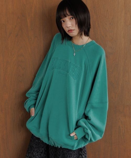 PBLIM(ページボーイリム)の「《UNISEX》ポケット付きラグランスウェット(スウェット・レディース・ブラック/グリーン/ブラウン・LARGE/MEDIUM)」の14枚目の写真