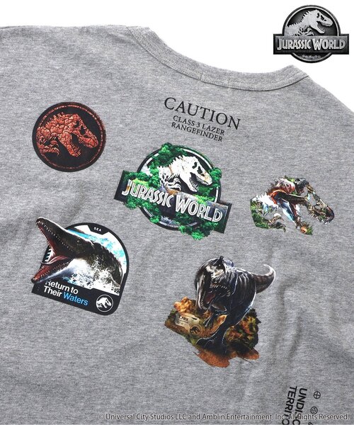 F.O.KIDS（エフオーキッズ）の「【ジュラシックワールド】長袖Tシャツ（オトナ）（Tシャツ/カットソー・キッズ・ブラック/レッド/グレー・LARGE/MEDIUM）」の14枚目の写真