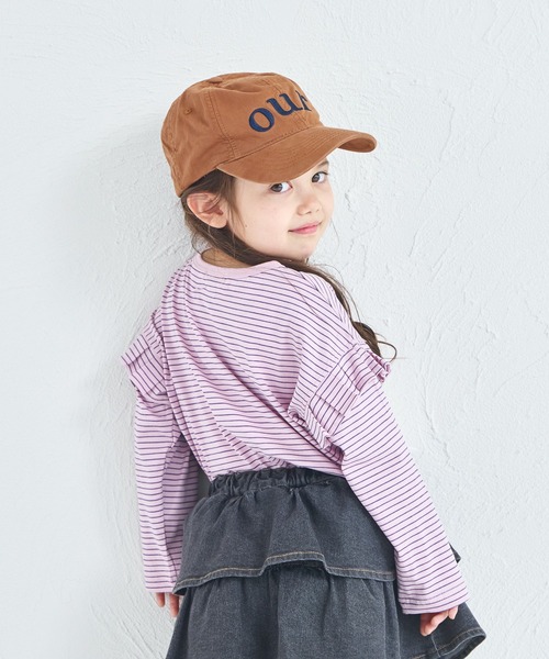 pairmanon（ペアマノン）の「【綿100%】ガールズ アソートフリルT（Tシャツ/カットソー・キッズ・ブラック/パープル/ピンク系その他2/ブラック系その他2/ブラック系その他/イエロー系その他・150/140/130/120/110/100/90）」の10枚目の写真