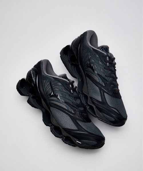 MIZUNO（ミズノ　）の「WAVE PROPHECY LS　D1GA333705（スニーカー・メンズ・グレー・28.5cm/28.0cm/27.5cm/27.0cm/26.5cm/26.0cm/25.5cm/25.0cm/24.5cm/24.0cm/23.5cm）」の4枚目の写真