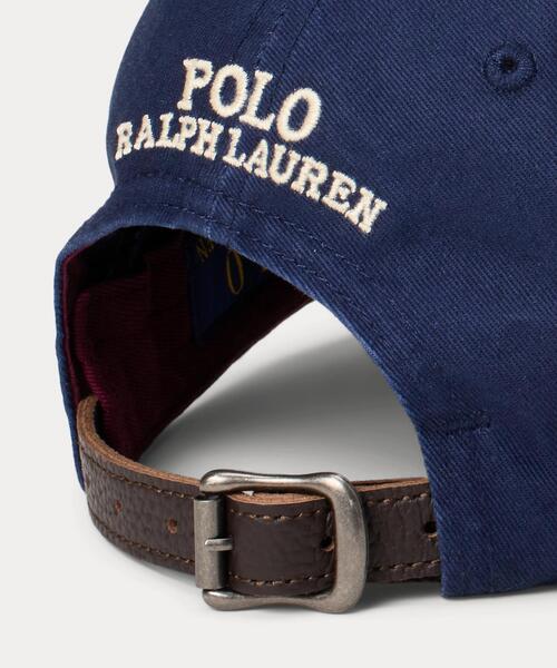 POLO RALPH LAUREN（ポロ ラルフ ローレン）の「Polo ベア ツイル ボール キャップ（キャップ・メンズ・ネイビー系1・ONE）」の3枚目の写真