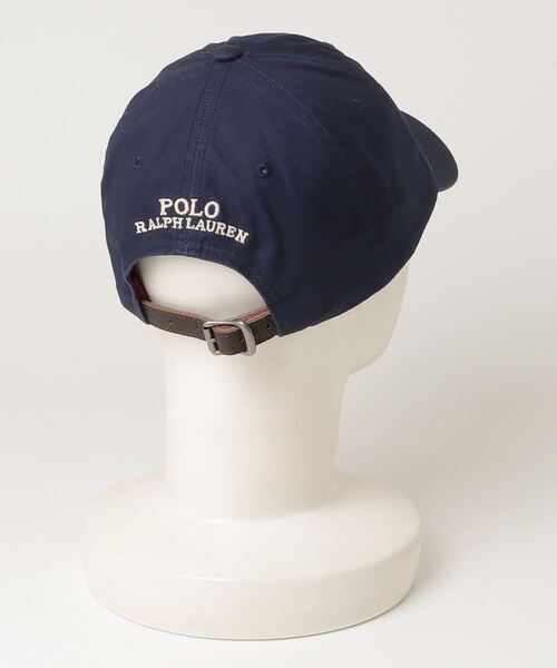 POLO RALPH LAUREN（ポロ ラルフ ローレン）の「Polo ベア ツイル ボール キャップ（キャップ・メンズ・ネイビー系1・ONE）」の5枚目の写真