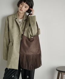 スウェードバッグ　ブラウン 楽天市場】スエード ブラウン（トートバッグ｜レディースバッグ