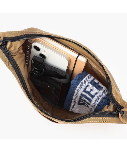 BRIEFING（ブリーフィング）の「【BRIEFING GOLF／ブリーフィングゴルフ】 LIGHT SACOCHE RC（ショルダーバッグ・メンズ・ブラック/ブラウン系その他・FREE）」の10枚目の写真