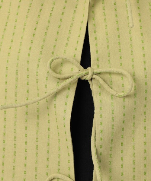 【TOMORROWLAND GOODS】LUTCHMIAH JACQUARD RIBBON ベスト LUTCHMIAH JACQUARD RIBBON ベスト（ベスト）｜TOMORROWLAND