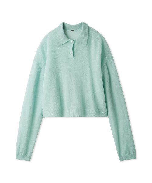 AURALEE モヘア　ポロニット　⭐︎週末限定お値下げ 2025年最新】auralee ニット モヘアの人気アイテム - メルカリ