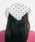 FEKETEitFPej́upolka dot frill bandanna / hbgto_iio_i/XJ[tjvbAC{[