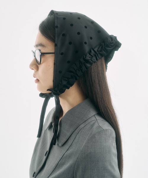 polka dot frill bandanna / ドットフリルバンダナ（バンダナ/スカーフ  