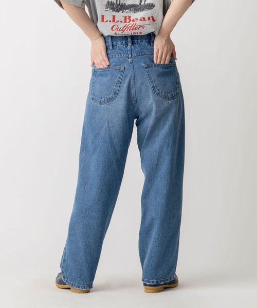 L.L.Bean(エルエルビーン)の「【JAPAN EDITION】デクスター・コンフォート・ウエスト・ジーンズ(デニムパンツ・レディース・グレー/ブルー・SMALL/MEDIUM)」の4枚目の写真