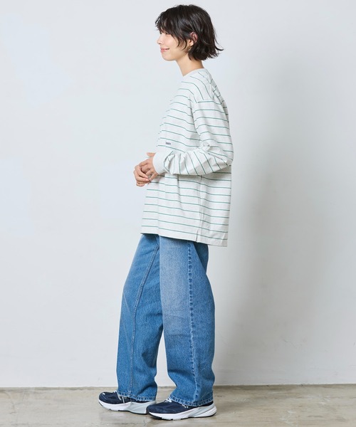 L.L.Bean(エルエルビーン)の「【JAPAN EDITION】デクスター・コンフォート・ウエスト・ジーンズ(デニムパンツ・レディース・グレー/ブルー・SMALL/MEDIUM)」の9枚目の写真