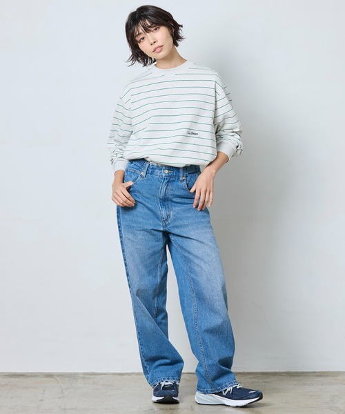 L.L.Bean(エルエルビーン)の「【JAPAN EDITION】デクスター・コンフォート・ウエスト・ジーンズ(デニムパンツ・レディース・グレー/ブルー・SMALL/MEDIUM)」の11枚目の写真
