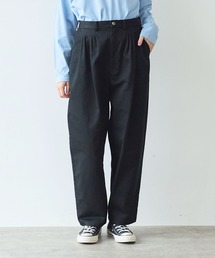 bulle de savon | 《early spring》チノクロス mini tuck パンツ(チノパンツ)