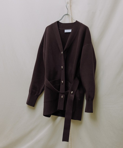 マルチWAYベルテッドミドルカーディガン ADAM ET ROPÉ FEMME(アダム エ ロペ ファム) / 【サステナブル