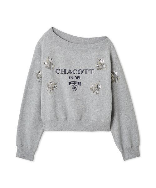 Chacott】刺繍スエットプルオーバー（スウェット）｜SNIDEL
