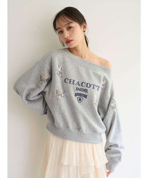 セール】【Chacott】刺繍スエットプルオーバー（スウェット）｜SNIDEL