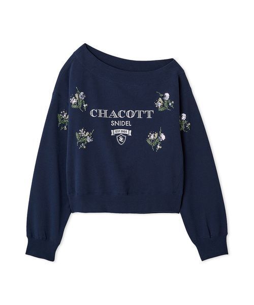SNIDEL　Chacott 刺繍スウェットプルオーバー SNIDEL】刺繍スエットプルオーバー 商品ページ | チャコットオンライン