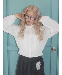 WC | 《秋冬新作★》フリルフードシャツ(シャツ/ブラウス)