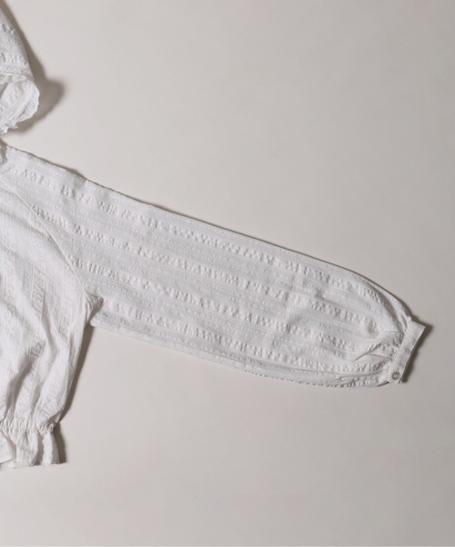 WC(ダブル シー)の「《秋冬新作★》フリルフードシャツ(シャツ/ブラウス・レディース・ブラウン/ホワイト・FREE)」の17枚目の写真