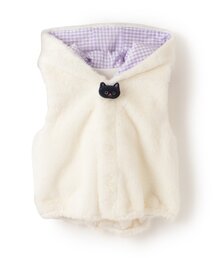 ANNA SUI mini（アナスイ・ミニ）の「(R)ネコ耳刺繍ケープ（その他 