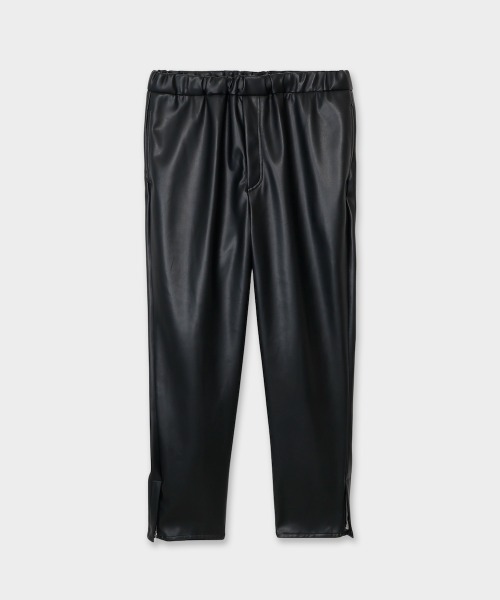 CINOH(チノ)の「SYNTHTIC LEATHER RELAX PANTS(その他パンツ・メンズ・ブラック/ブラウン・44/46/48)」の11枚目の写真