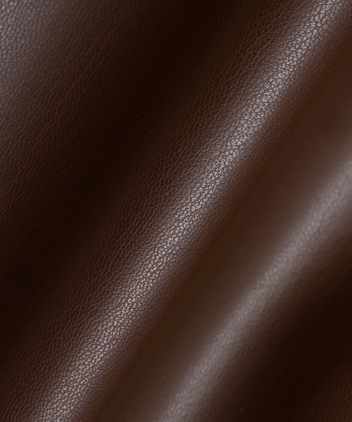 CINOH(チノ)の「SYNTHTIC LEATHER RELAX PANTS(その他パンツ・メンズ・ブラック/ブラウン・44/46/48)」の17枚目の写真