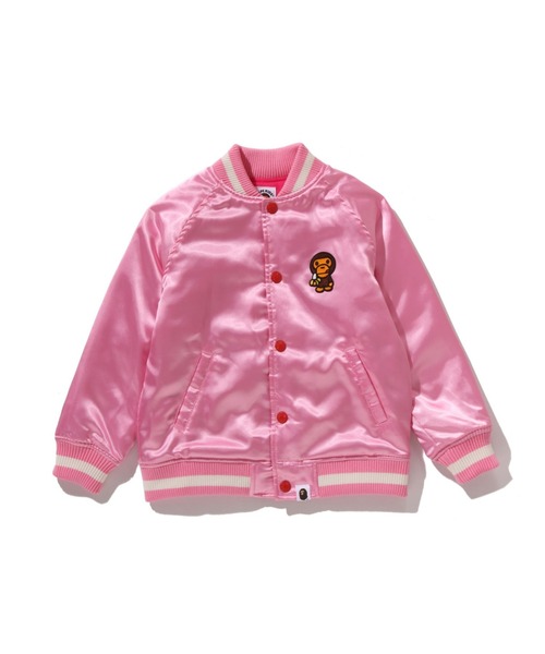 BABY MILO EMBROIDERY JACKET（スタジャン）｜A BATHING APE（ア