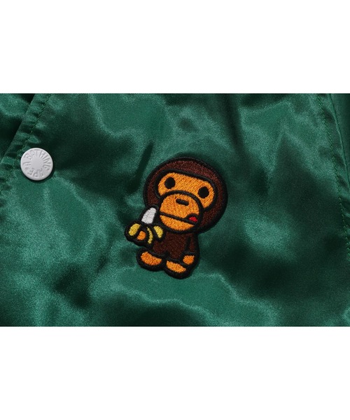 BABY MILO EMBROIDERY JACKET（スタジャン）｜A BATHING APE（ア