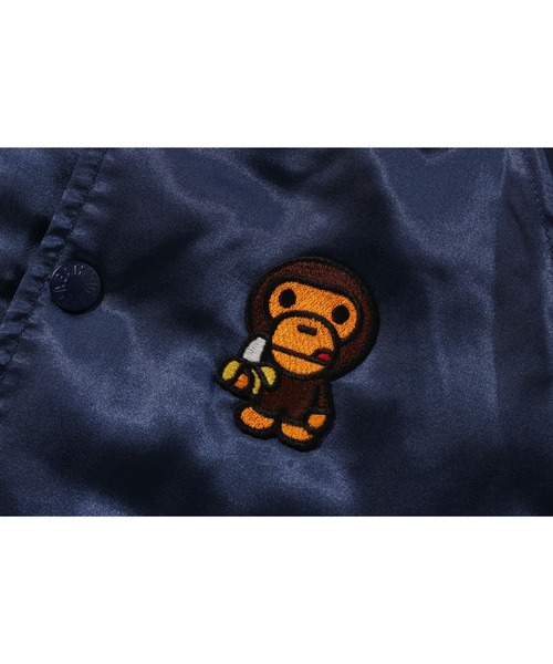 BABY MILO EMBROIDERY JACKET（スタジャン）｜A BATHING APE（ア
