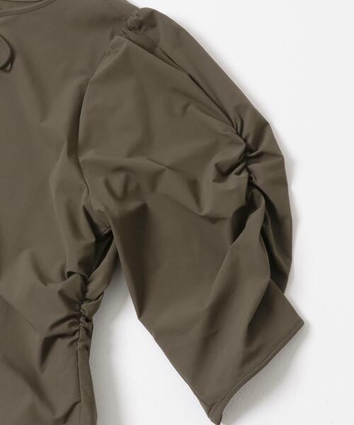 F by ROSSO(エフバイロッソ)の「F by ROSSO 撥水ストレッチブラウス+イージーパンツ(セットアップ・レディース・ブラック/ブラウン・38/36)」の13枚目の写真