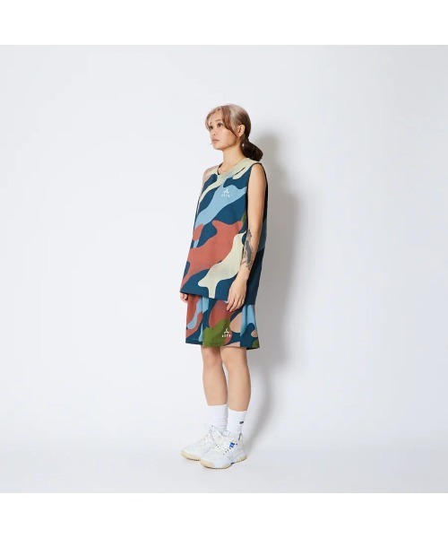 AKTR(アクター)の「AKTR FREE MOTION SLEEVELESS SP SHIRTS(アクター フリー モーション スリーブレス SP シャツ)(タンクトップ・メンズ・ネイビー系/ベージュ系・XX-LARGE/X-LARGE/LARGE/MEDIUM)」の7枚目の写真