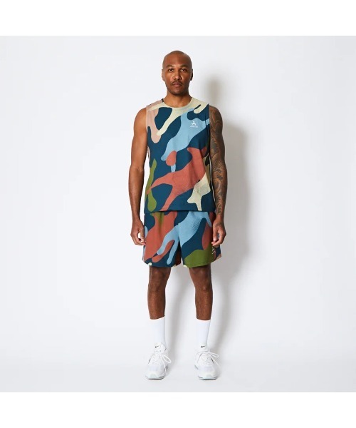 AKTR(アクター)の「AKTR FREE MOTION SLEEVELESS SP SHIRTS(アクター フリー モーション スリーブレス SP シャツ)(タンクトップ・メンズ・ネイビー系/ベージュ系・XX-LARGE/X-LARGE/LARGE/MEDIUM)」の10枚目の写真