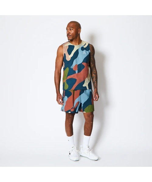 AKTR(アクター)の「AKTR FREE MOTION SLEEVELESS SP SHIRTS(アクター フリー モーション スリーブレス SP シャツ)(タンクトップ・メンズ・ネイビー系/ベージュ系・XX-LARGE/X-LARGE/LARGE/MEDIUM)」の13枚目の写真