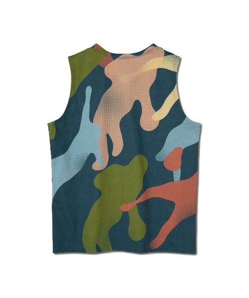 AKTR(アクター)の「AKTR FREE MOTION SLEEVELESS SP SHIRTS(アクター フリー モーション スリーブレス SP シャツ)(タンクトップ・メンズ・ネイビー系/ベージュ系・XX-LARGE/X-LARGE/LARGE/MEDIUM)」の4枚目の写真