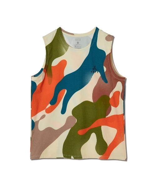 AKTR(アクター)の「AKTR FREE MOTION SLEEVELESS SP SHIRTS(アクター フリー モーション スリーブレス SP シャツ)(タンクトップ・メンズ・ネイビー系/ベージュ系・XX-LARGE/X-LARGE/LARGE/MEDIUM)」の14枚目の写真