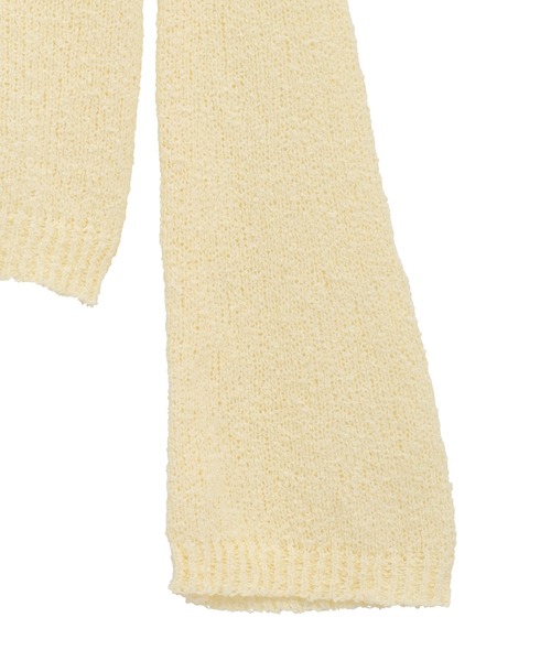 CRAFT STANDARD BOUTIQUE（クラフトスタンダードブティック）の「ブークレヤーン衿付きニットカーディガン◆（カーディガン/ボレロ・レディース・ブラウン/ライトイエロー/アイボリー・FREE）」の18枚目の写真