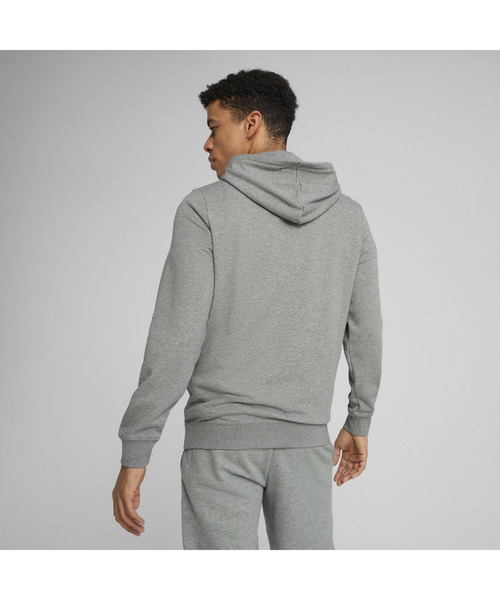 PUMA(プーマ)の「PUMA プーマ メンズ ESS NO.1 ロゴ スウェット フーディ(パーカー・メンズ・ブラック/ヘザーグレー・XX-LARGE/LARGE/X-LARGE/SMALL/MEDIUM)」の5枚目の写真